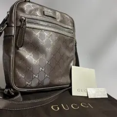 【袋付き】GUCCI グッチ pvc レザー GGインプリメ ショルダーバッグのサムネイル