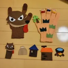 手袋シアター(3びきのこぶた)