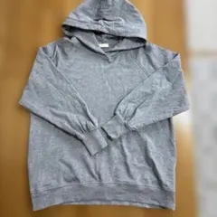 ☆美品☆earth music&ecology グレー フード付きパーカー