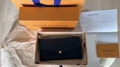 ルイ・ヴィトンM82257 ポルトフォイユ・サラブラック