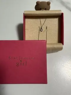 STAR JEWELRY girl ハート型ネックレス