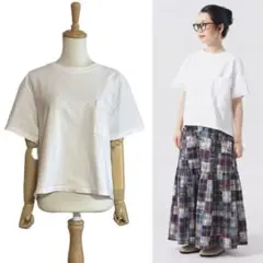 【Goodwear】 カスタム ビッグ 半袖 Tシャツ M ホワイトのサムネイル