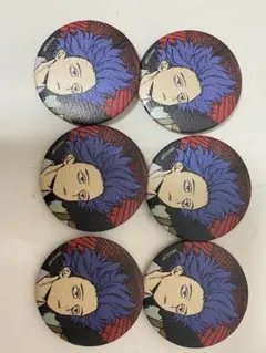 心操人使　浮世絵缶バッジ　6点