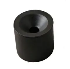 MYHYLDZ セラミック灰皿 ブラック 11cm