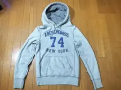 Abercrombie & Fitch ビンテージパーカー グレー size:S