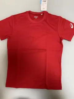 asics Tシャツ 赤 Mサイズ