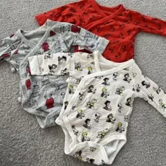 UNIQLO ベビー肌着 60cm 3点セット