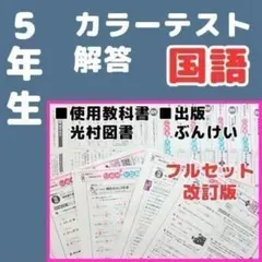 RyTH❤2年国語❤カラーテスト光文書院 答え24枚 2026年最新】カラーテスト 2年生 光文書院の人気アイテム - メルカリ