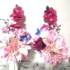 造花アレンジメント2つセットお供え花仏花お墓参りギフトラッピング無料