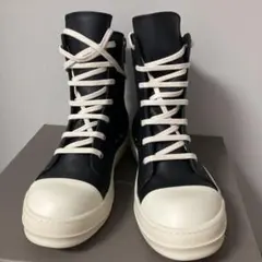 RICK OWENS ラモーンズ ハイカット レザースニーカー 42のサムネイル