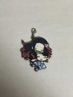 鬼滅の刃 にとたん ラバーマスコット ストラップ 竈門炭治郎 禰豆子