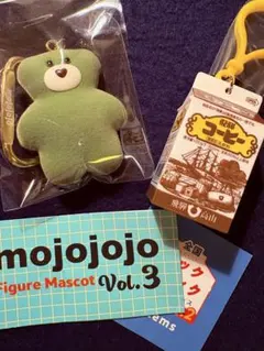 mojojojo フィギュアマスコット　全国パックドリンクミニケース　2個セット