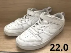 NIKE Court Borough Low 2 スニーカー　ホワイト　22のサムネイル