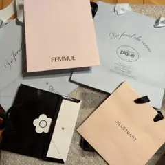 FEMMUE・gelato pique・JILLSTUART 紙袋セット