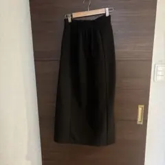 ハニーズ黒 タイトスカート ゴムウエスト