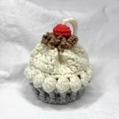 ハンドメイド　カップケーキポーチ