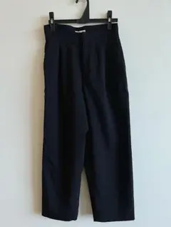 steven alan スティーブンアラン　パンツ　タックパンツ ネイビー　紺のサムネイル