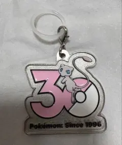 ポケモン 30周年 メタルチャーム マスコット ミュウ ガチャ めじるし