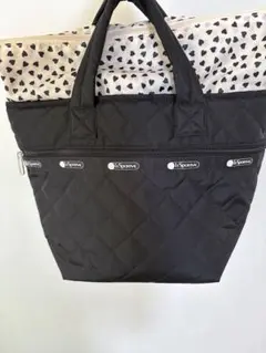LeSportsac ブラック トート ビターブラックキルト神崎恵 LeSportsac ブラック トート ビターブラックキルト神崎恵 - メルカリ