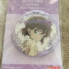 AGF2024 名探偵コナン 花冠 灰原哀 ちょいデカホロ缶バッジ
