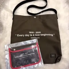 【未使用】PORTER 吉田カバン90周年記念 バイナルショルダーバッグ