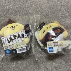 タイトーくじ 侍ジャパン×サンリオキャラクターズ C賞 D賞　ポムポムプリン