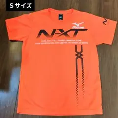 Mizuno NXT Tシャツ Sサイズ ネオンオレンジ 着用少なめ