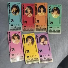 【コンプセット】FRUITS ZIPPERステッカー ららぽーと