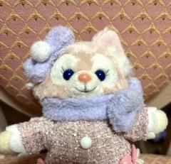 リーナベル　ぬいぐるみバッジ　シークレットオブスノーウィーデイ　ダッフィー