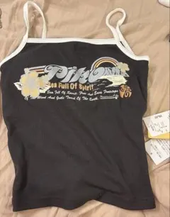 AS KNOW AS plus × PIKO カップ付キャミソール