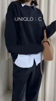 UNIQLO スウェットワイドパンツ