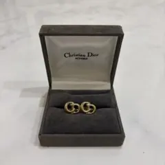 極美品✨クリスチャンディオール✨CDロゴ✨カフス✨タイタック