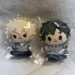 僕のヒーローアカデミア ヒロアカ もっちび ぬいぐるみ 緑谷出久 爆豪勝己