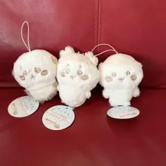 ちいかわ　ぬいパレット　ミルクいろ　マスコット　くりまんじゅう　カニ　ラッコ