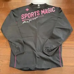 【中古】デサント ピステ ブラック S