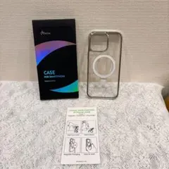 Alphex iPhone 15 Pro Max 用 ケース チタニウム