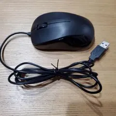 ELECOM USB1.xマウス 黒