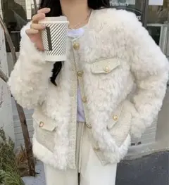 高級感◆冬ファーアウター