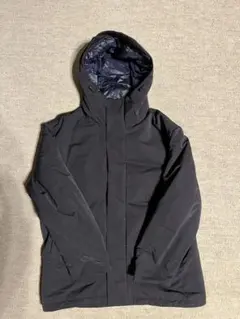 ユニクロ +J ハイブリッドダウンオーバーサイズパーカー S ブラック