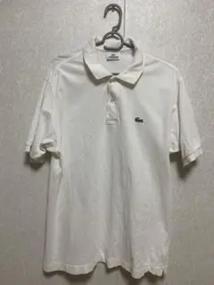 LACOSTE ホワイト ポロシャツ 5サイズ