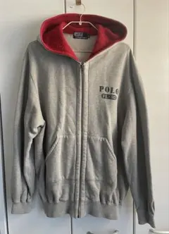 Polo by Ralph Lauren グレー ジップアップパーカー L