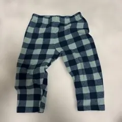 THE NORTH FACE チェック柄フリースパンツ　80 ノースフェイス