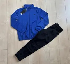 新品アディダスジャージ上下 150cm青　トラックスーツ　スポーツ
