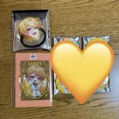 AMPTAK×COLORS あっきぃくん 3周年グッズ 2点セット