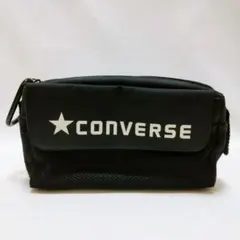 CONVERSE コンバース カラビナ付き ペンケース 筆箱 ポーチ ブラックのサムネイル