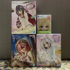 ホロライブRelax time 3個　ひっかけフィギュア1個