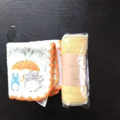 となりのトトロ タオルハンカチ ウォーキングタオル セットのサムネイル