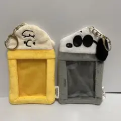 カードケース ふわふわインスタントフォトキーホルダー 2個セット