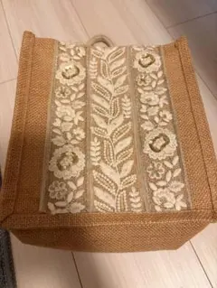 刺繍トートバッグ　ハンドメイド