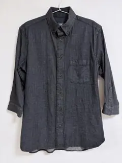 COMME CA COMMUNE ダークグレー シャツ Sのサムネイル